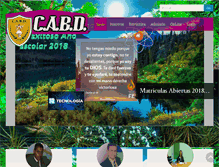 Tablet Screenshot of cabd.org